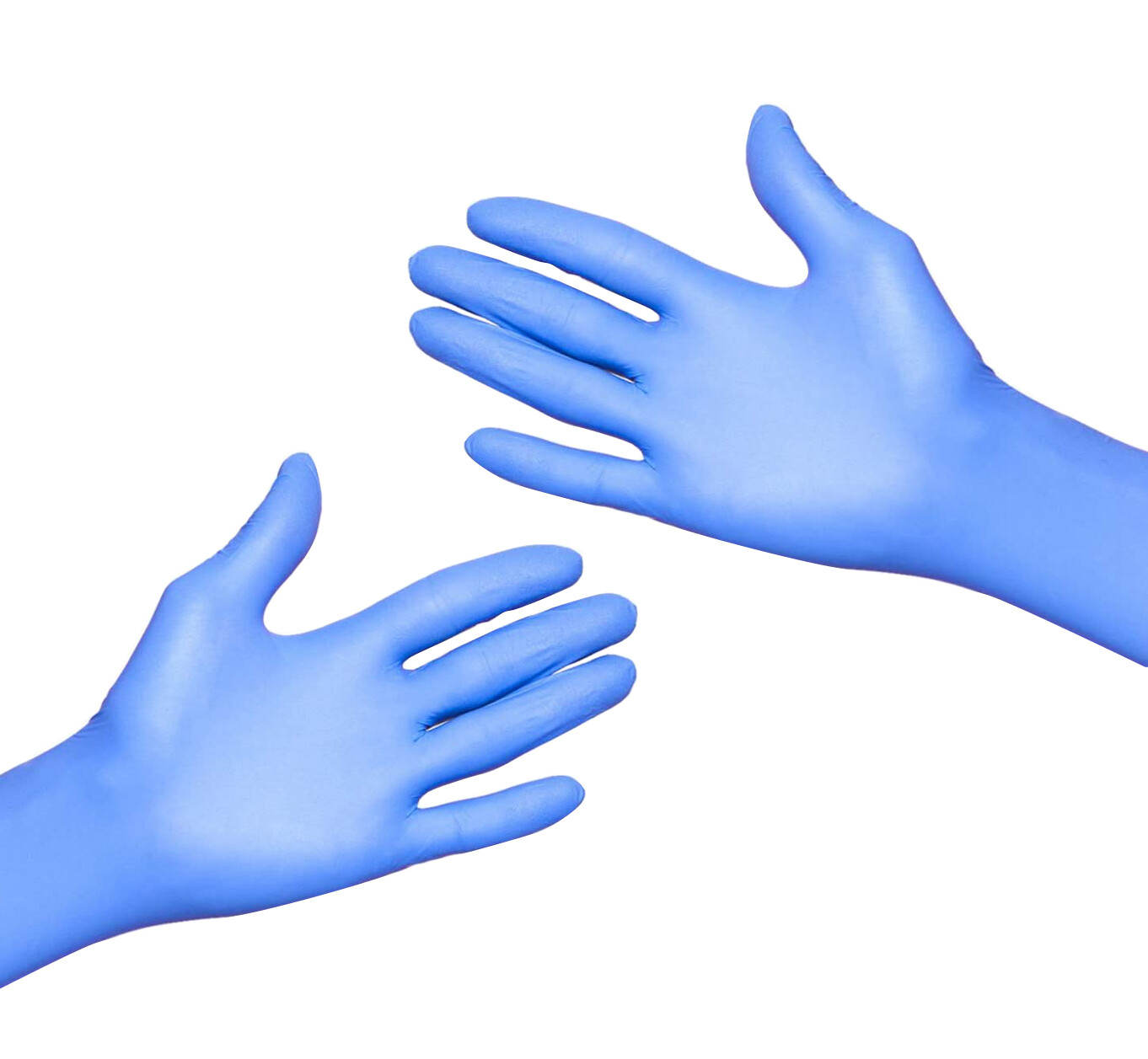 Basic Blue Vinyl Synmax Exam Gloves S/M/L/XL-SIZE