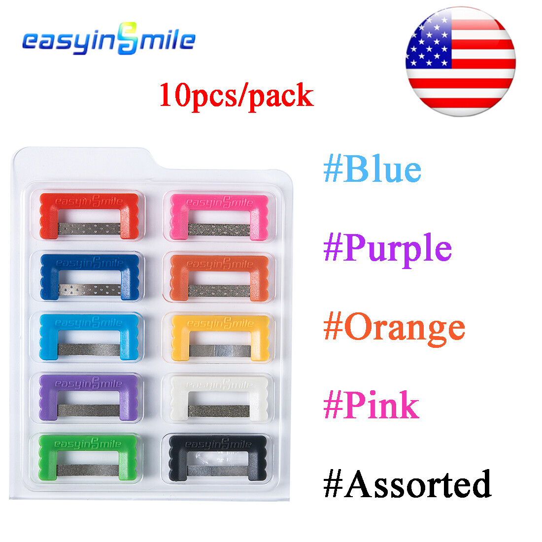 Dental interproximal reduction strip orthodontic IPR Strips Kit stripping saw
