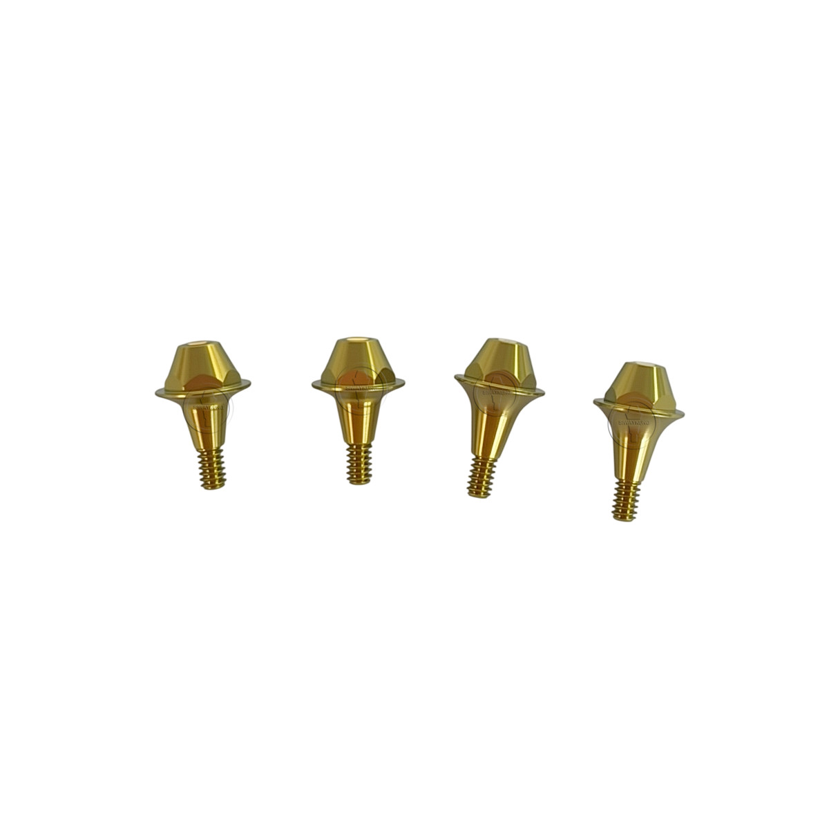 1 pcs Multi unit straight abutment fits to DIO UF II Old line platform D4.8 Mini