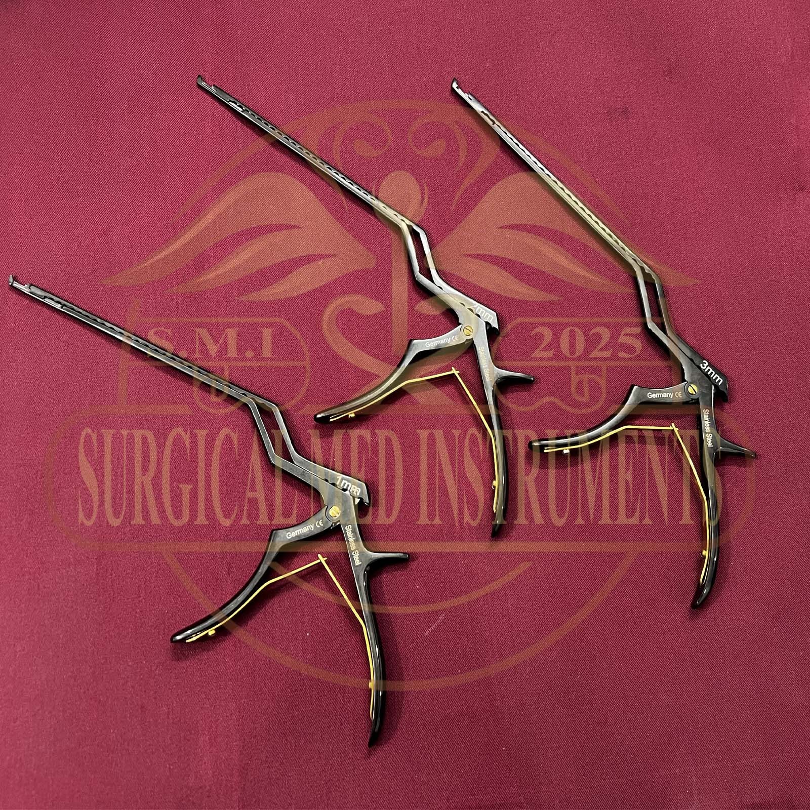 Clean Wave Bayonet Kerrison Rongeur pcs3 Neurology Spine Orthopedic Ins