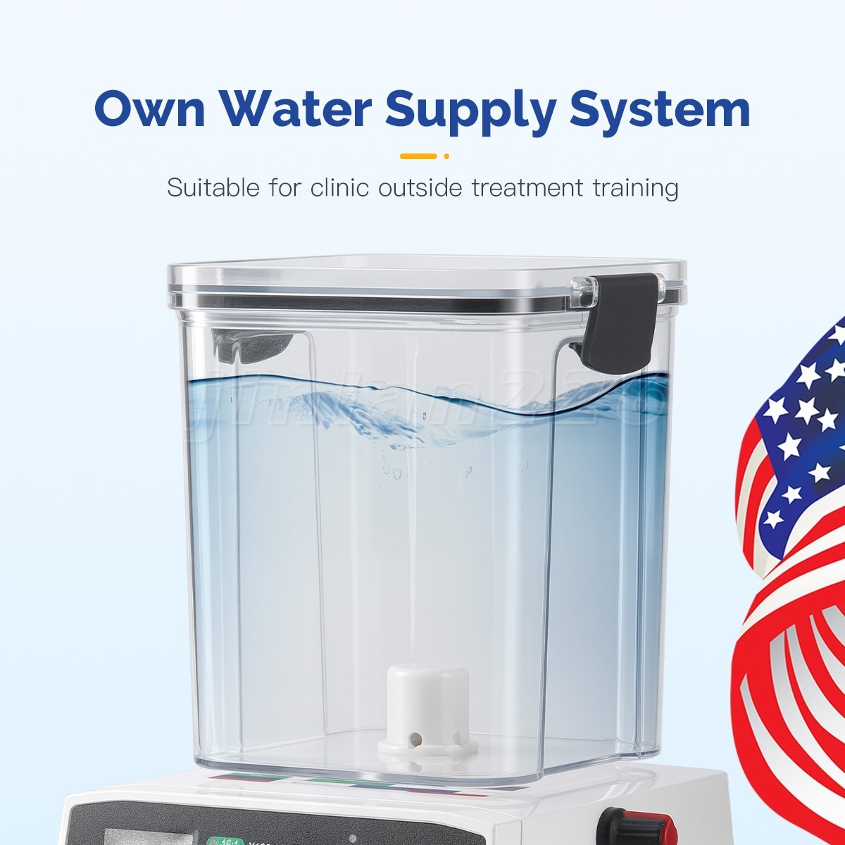 SANDENT Dental LED Electric Motor System Micromotor Water Tank Own Water Supply