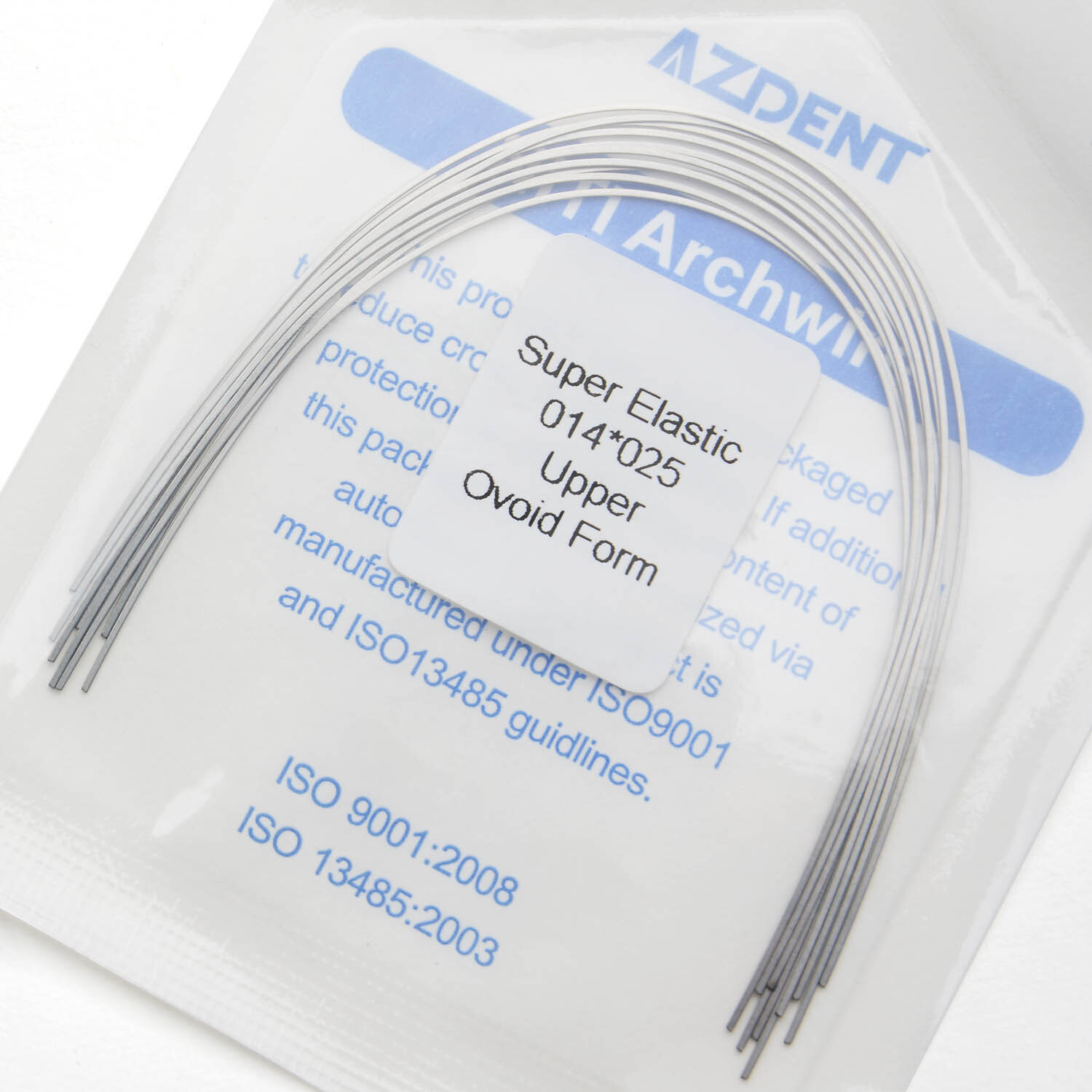 AZDENT Dental Orthodontic Super Elastic Niti Arch Wire Rectangular Ovoid Form