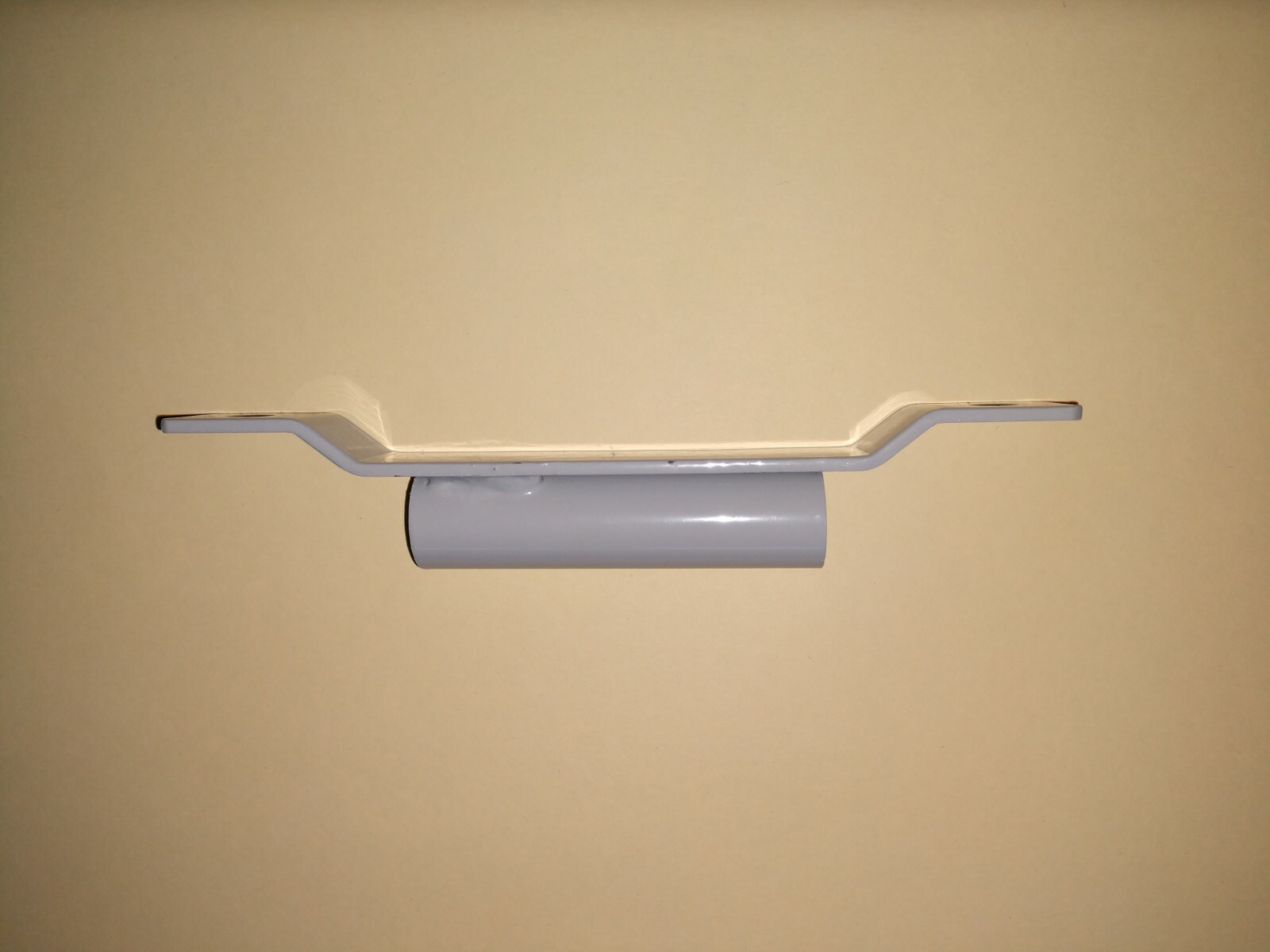 Adjustable bedside IV Pole, 2-Hook, Chrome-Plated Steel, with mounting bracket