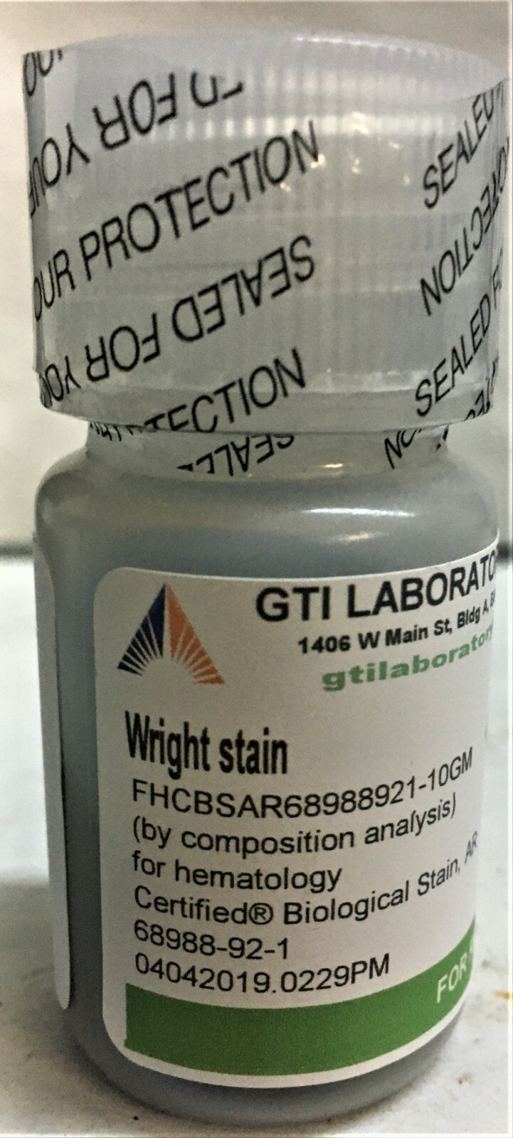 Wright stain, 100.0% by wt., Certified® biological stain 10g