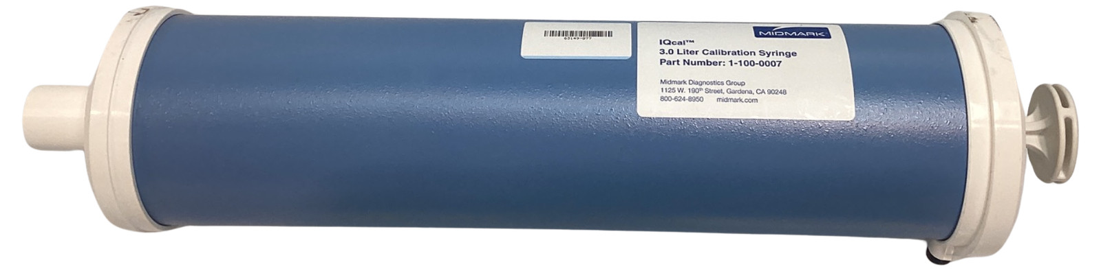 MIDMARK IQCAL 1-100-0007 3 LITER CALIBRATION SYRINGE !