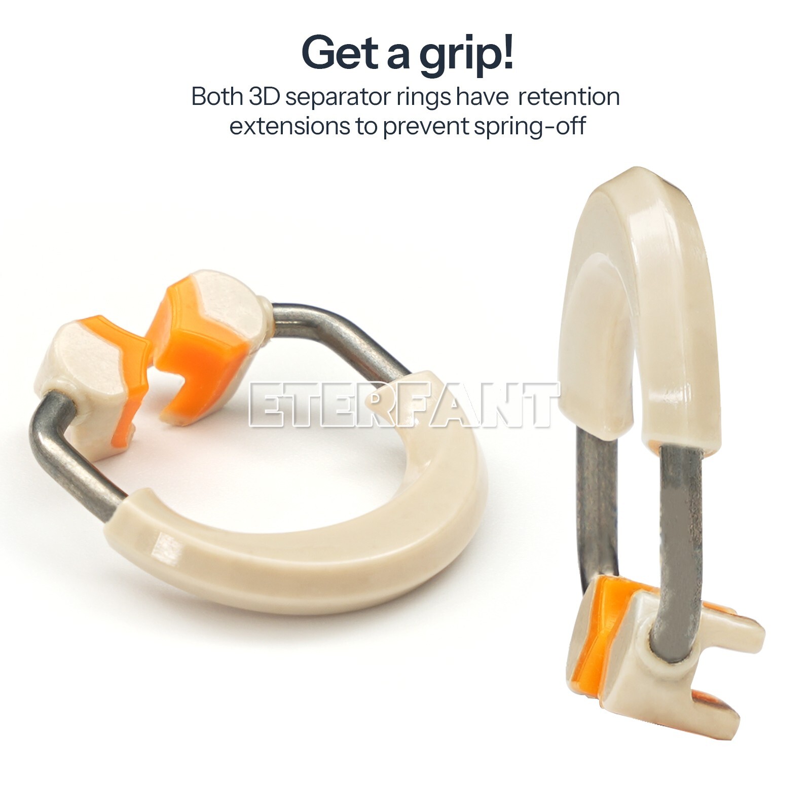 Dental Autoclavable Matrix Bands Rings Matrices Clip Clamp Titanium Fit Garrison