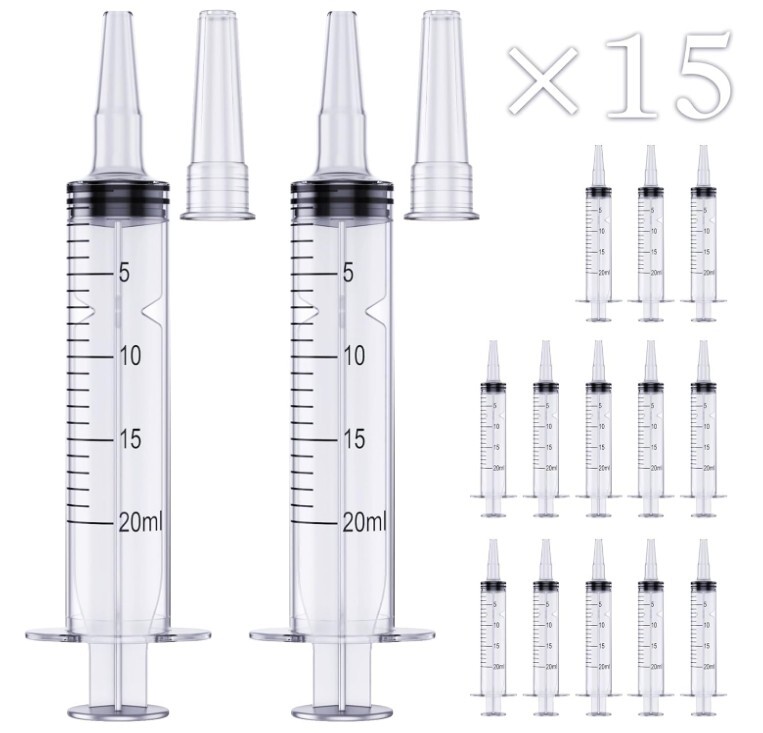 Syringes without needles Plastic Syringe 10ml 20ml 5ml 1ml 3ml lot gauge set