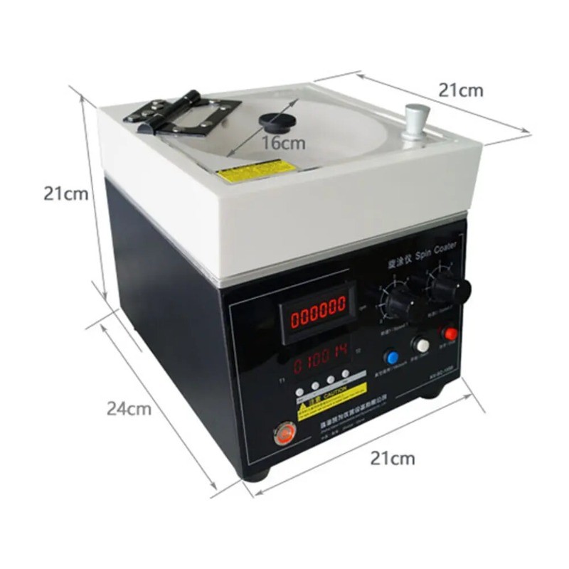 KV-SC-1550 DC24V Spin Coater Speed Vacuum Adsorption Film Throwing Machine