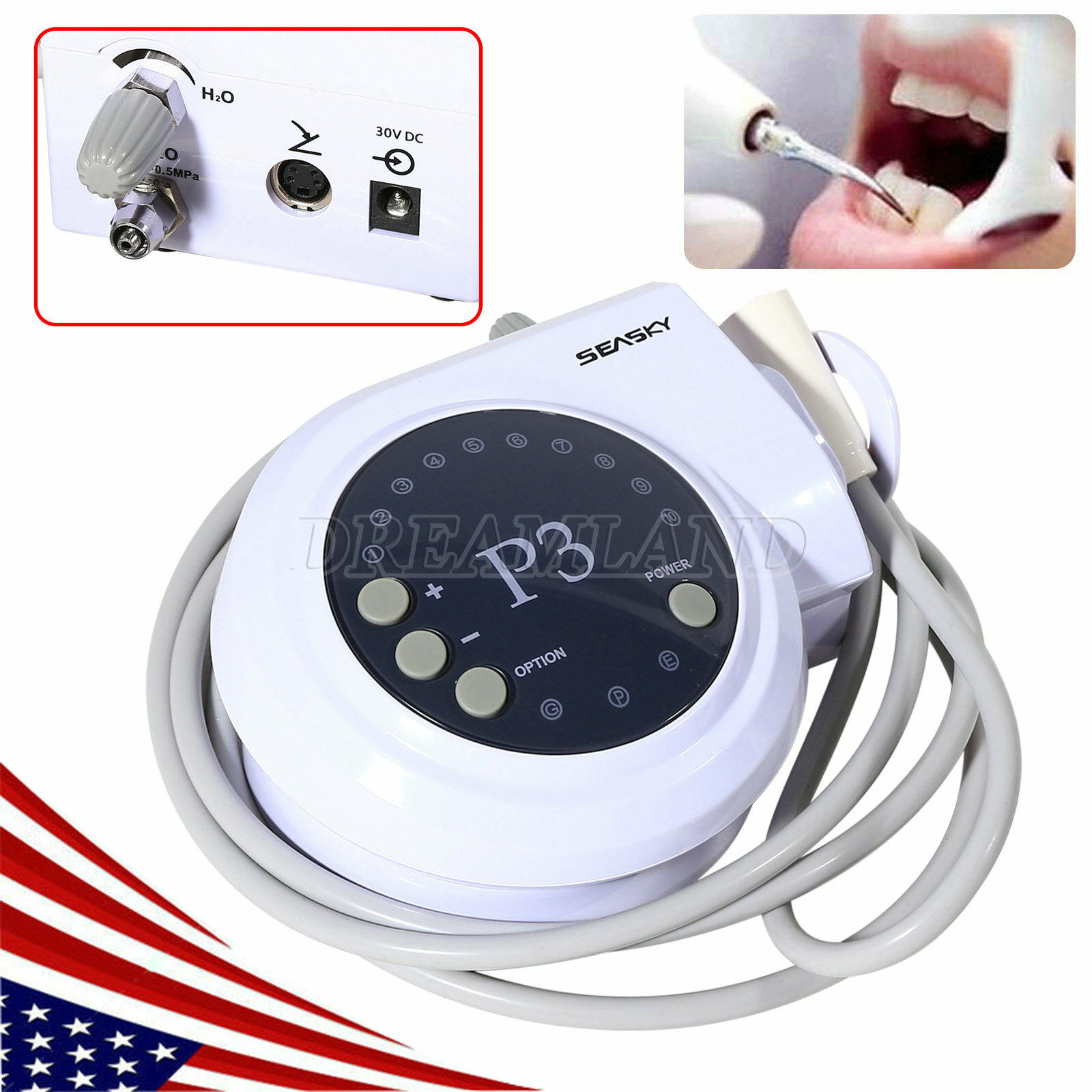 Dental Ultrasonic scaler Cleaner fit DTE SATELEC Handpiece 135°C Endo Perio Q-W2