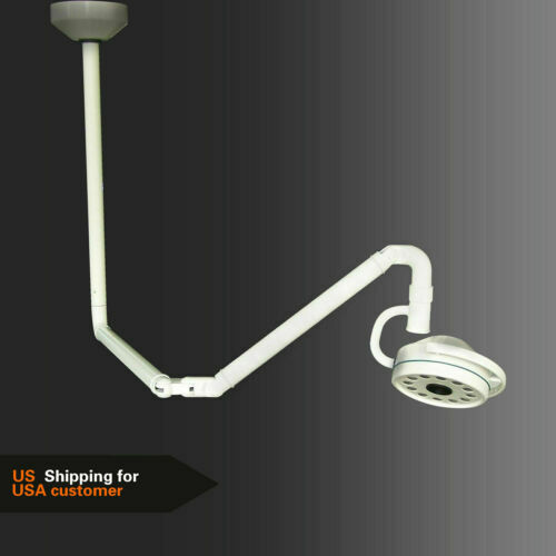 800mm Ceiling-Mounted 36W LED Surgical Exam Light Shadowless Surgical Lamp FDA