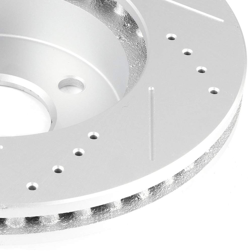 Front Drilled Slotted Brake Rotors Discs fit For 2002-2007 Jeep Liberty