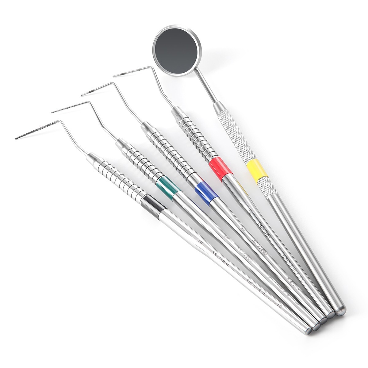 Dental Hygienist Medical Color Coded ID Tape PET Tools Instruments Autoclavable