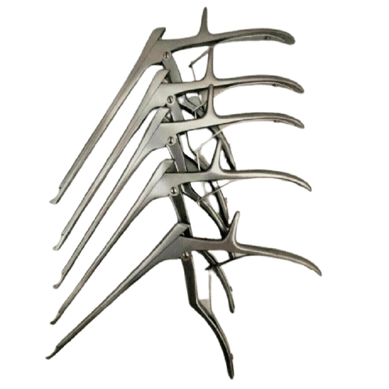 Kerrison Rongeurs 5pcs Set 8″ Tip 1, 2mm, 3mm, 4mm, 5mm made by Stainless Steel