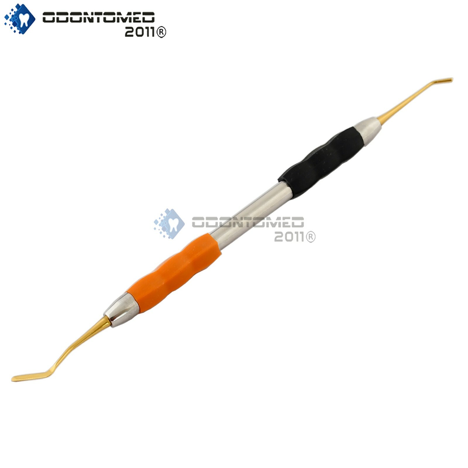 Filling Dental Orthodontic Instruments Black & Orange Silicon Grip DN-2249
