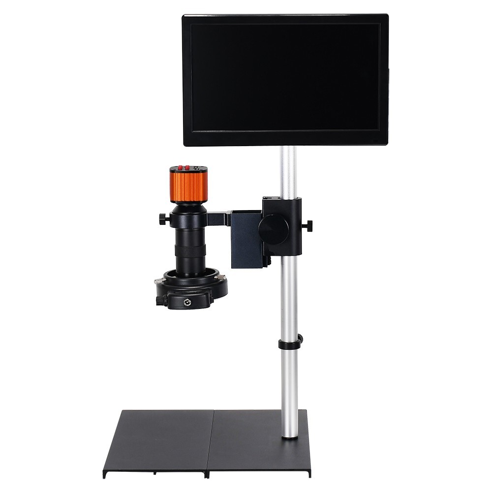 HAYEAR 24MP Microscope Camera +150X Lens +11.6″ LCD for Phone PCB Soldering ot25
