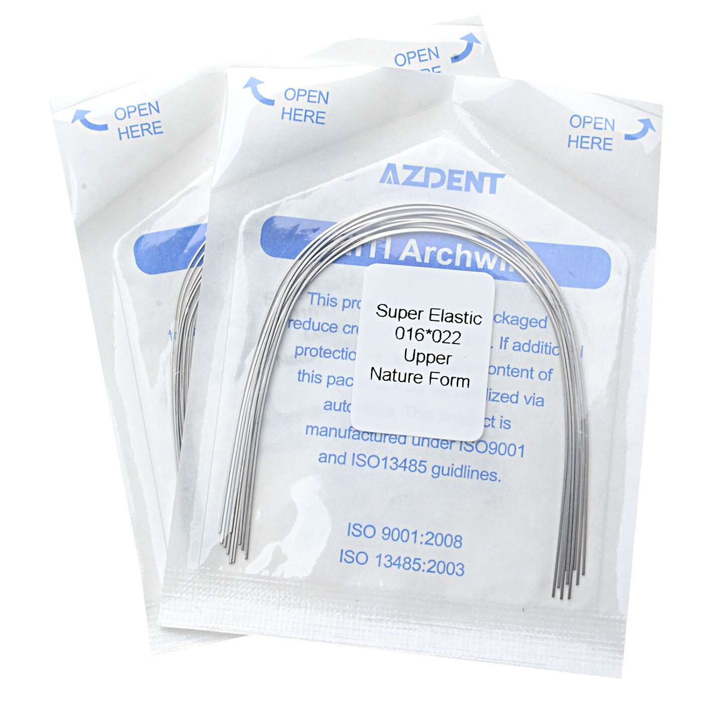 AZDENT Dental Orthodontic Super Elastic Niti Nature Form Rectangular Arch Wires