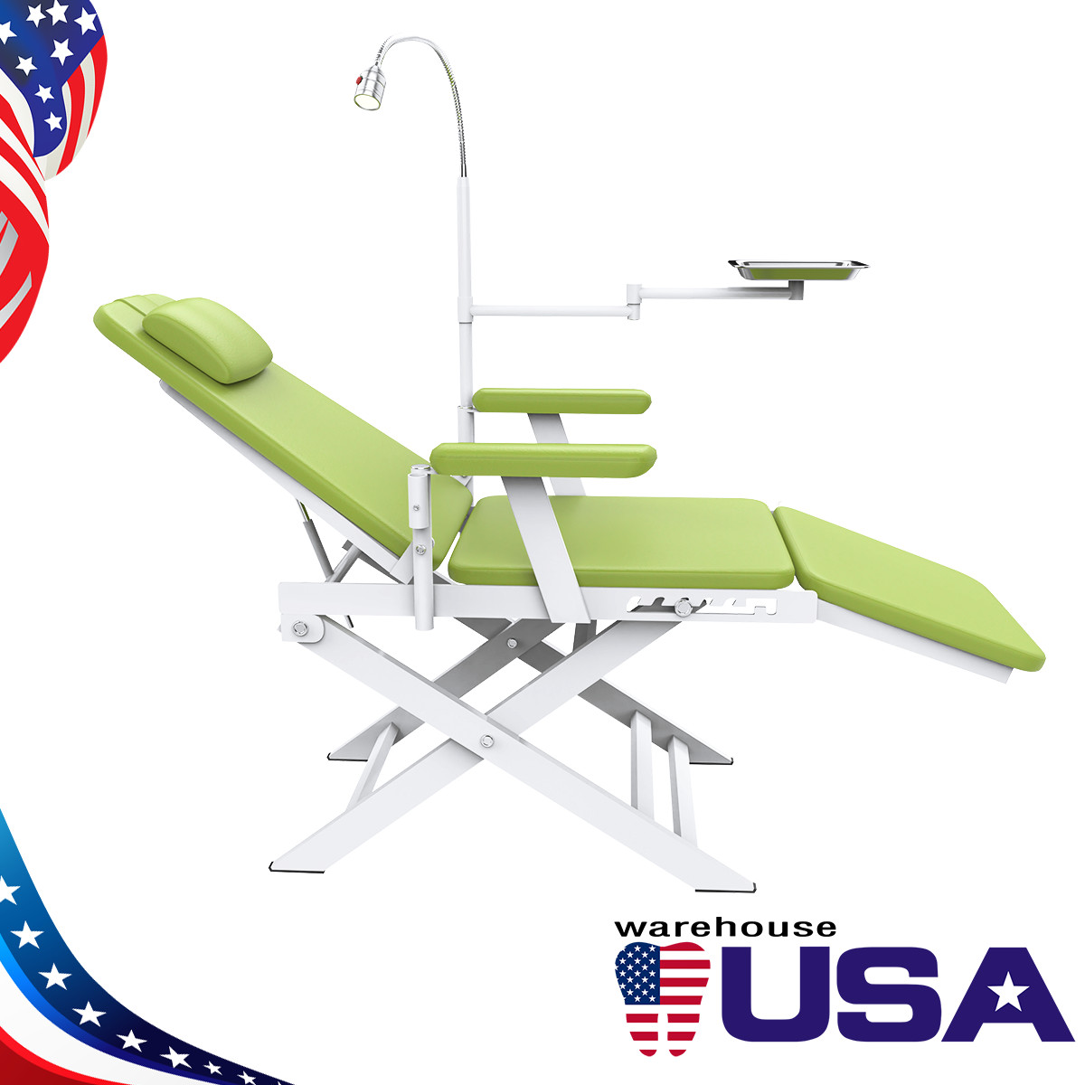 Dental Portable Delivery Unit Syringe Suction Turbine Air Compressor/Moble chair