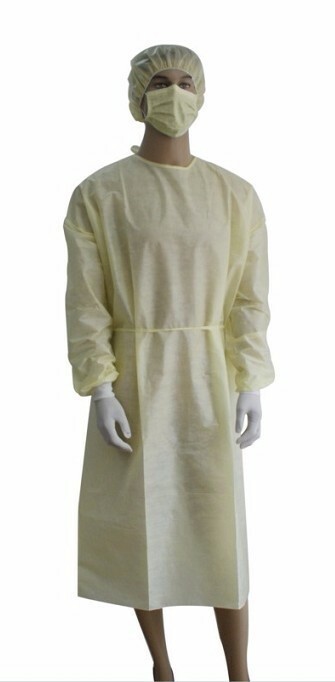 AEC Disposable, Protective Isolation Gown, One Size for All,10 pcs/pk, US Seller