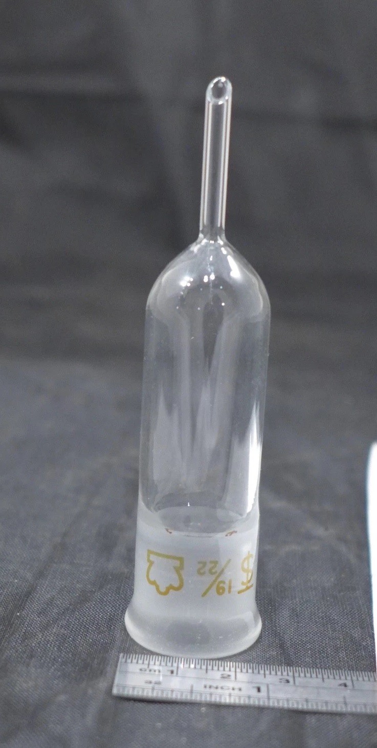 KIMBLE Plain Glass Column for chromatography ST 19/22 top, 7.5ml