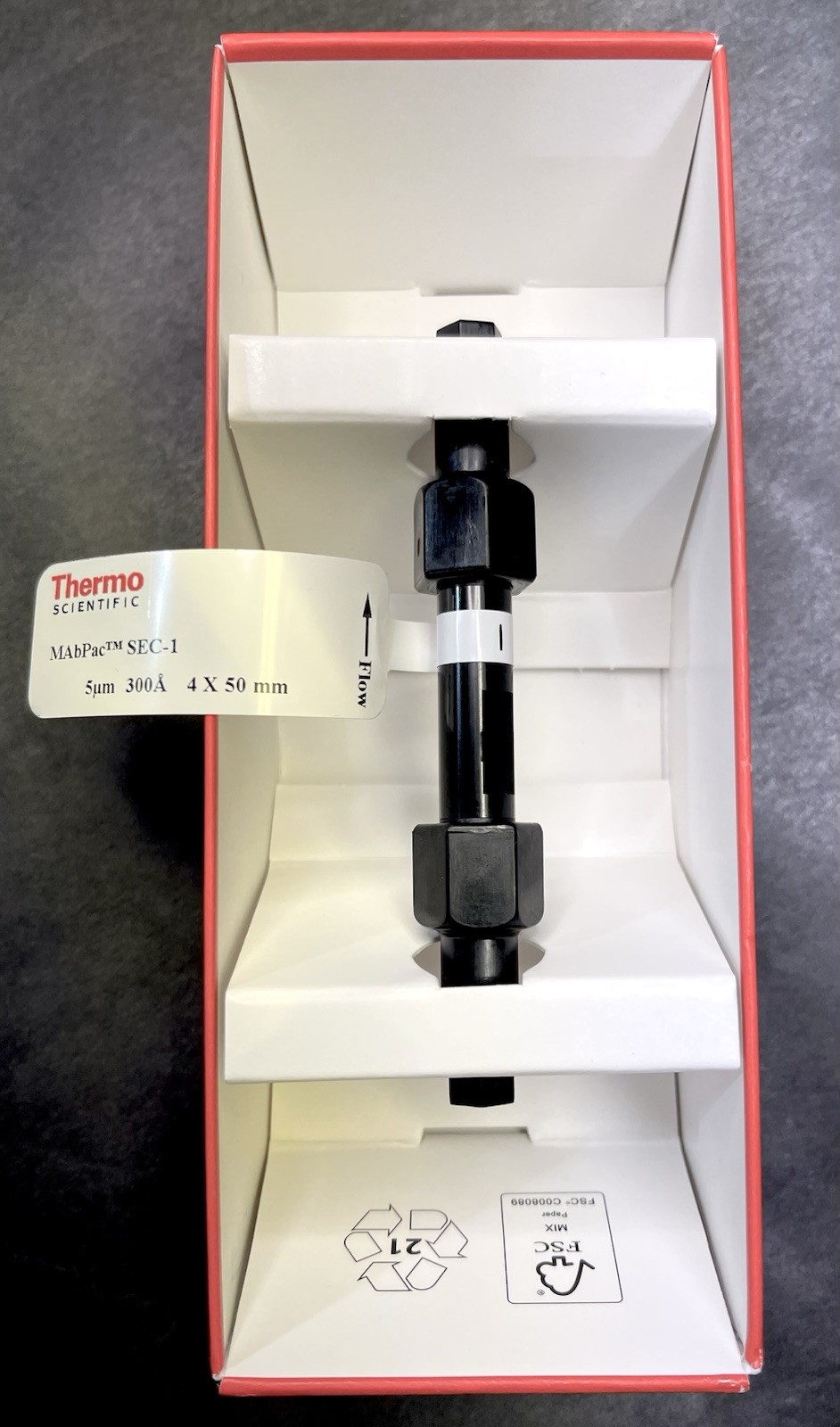 Thermo Scientific MAbPac SEC-1 Size Exclusion Chromatography HPLC 4x50mm Column