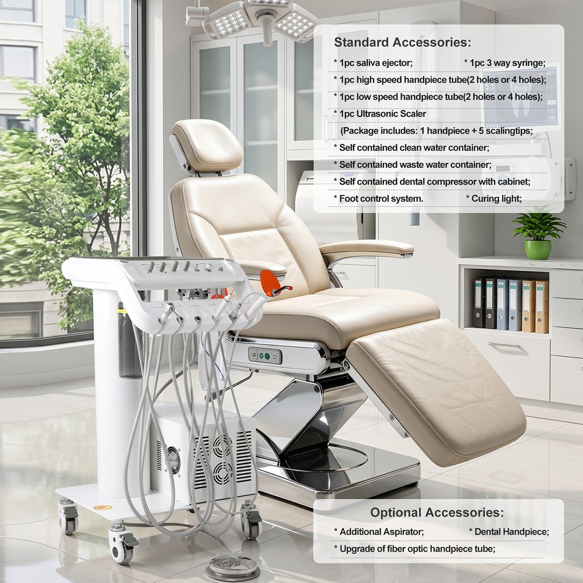 US Woodpecker Dental UDS-P Ultrasonic Piezo Scaler Handpiece Scaling+Perio+Endo