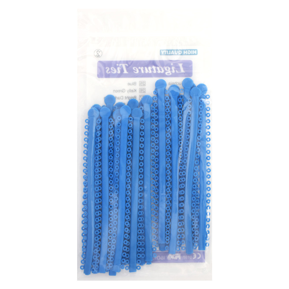 1000 Pcs Dental Orthodontic Ligature Ties Braces Elastics Rubber Bands O-rings