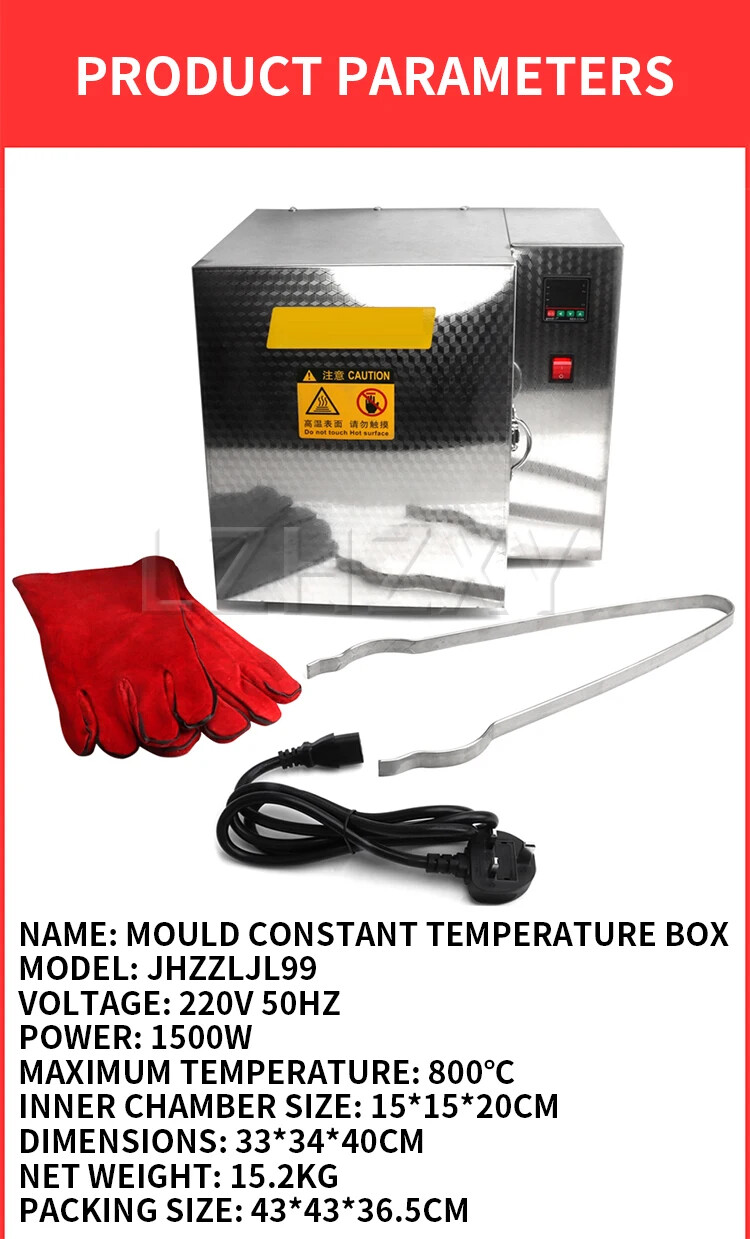 Plaster Mold Thermostat Box Digital Display Box Type Electric Furnace Tool