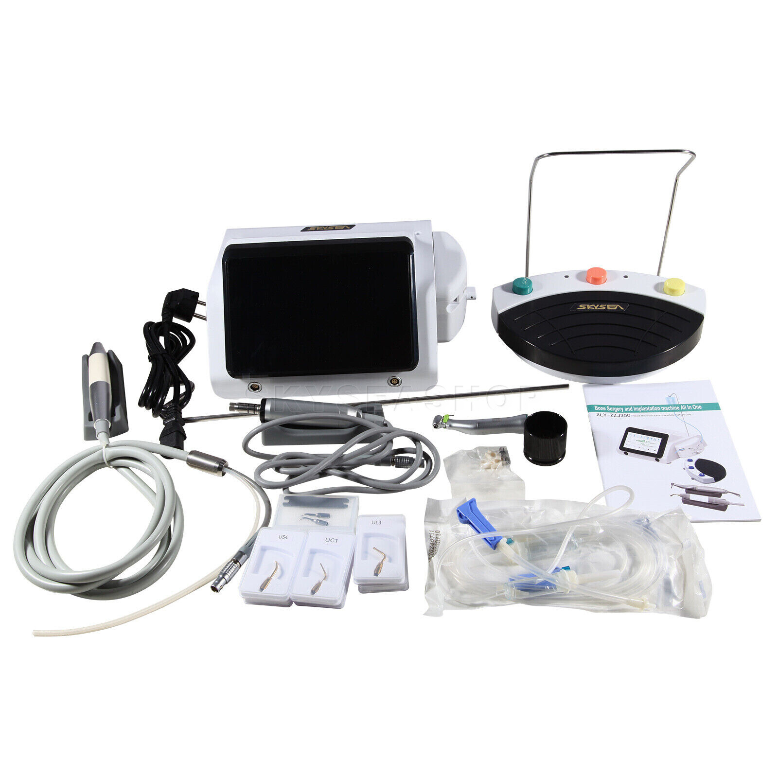 Woodpeck Style Surgery Piezo Bone Surgery Ultrasonic Bone Cutter+Implant Motor