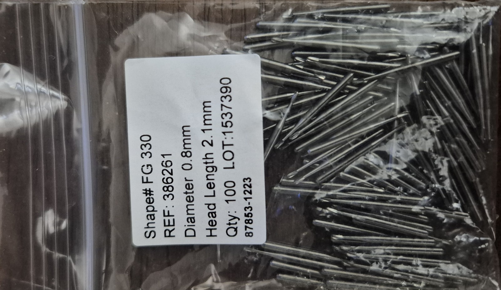 Dentsply Sirona Midwest Carbide Burs FG 330 100ct
