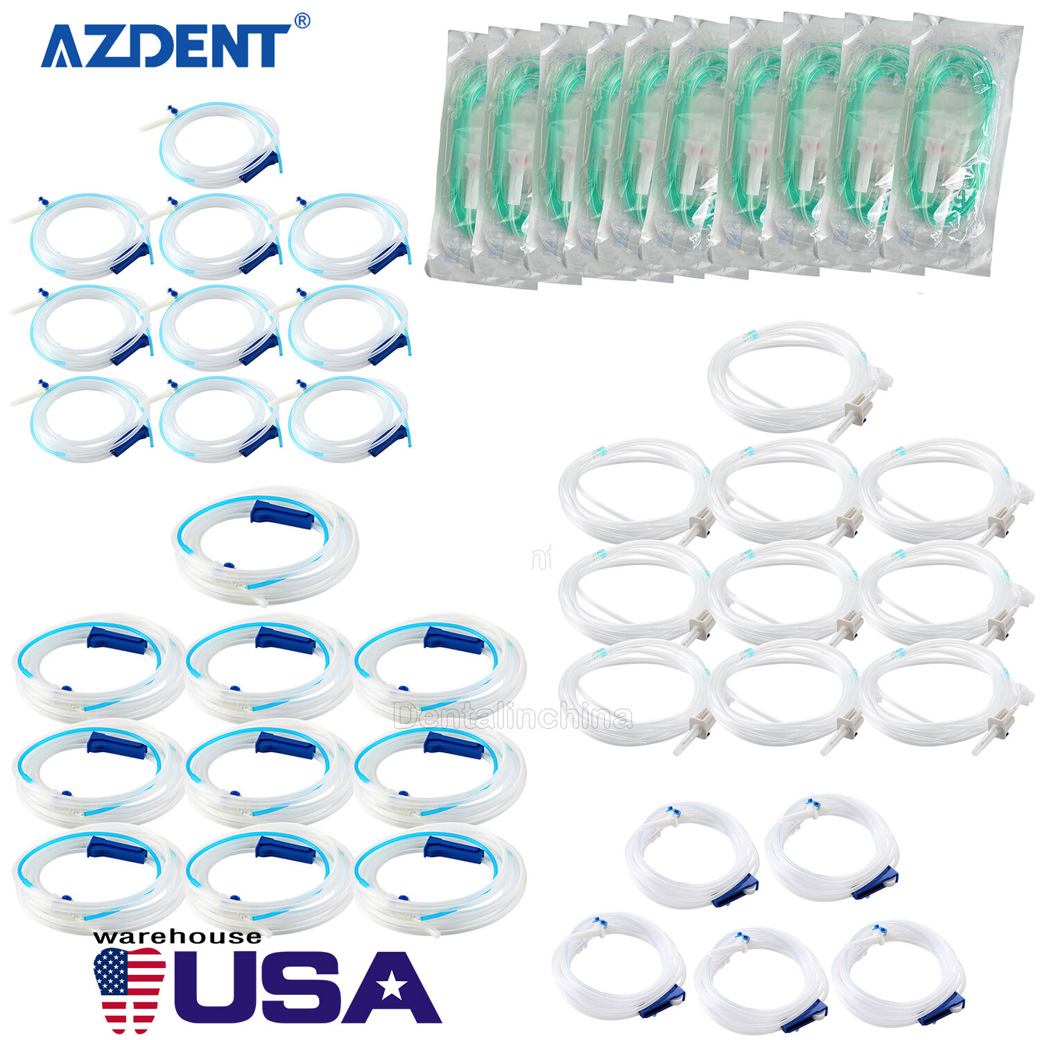 Disposable Dental Implant Surgery Irrigation Tube Fit for WH/NSK/COXO/NOUVAG
