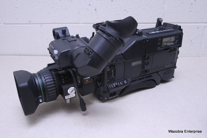 SONY DIGITAL VIDEO CAMERA MODEL DXC-D35 WITH CANON BCTV ZOOM LENS