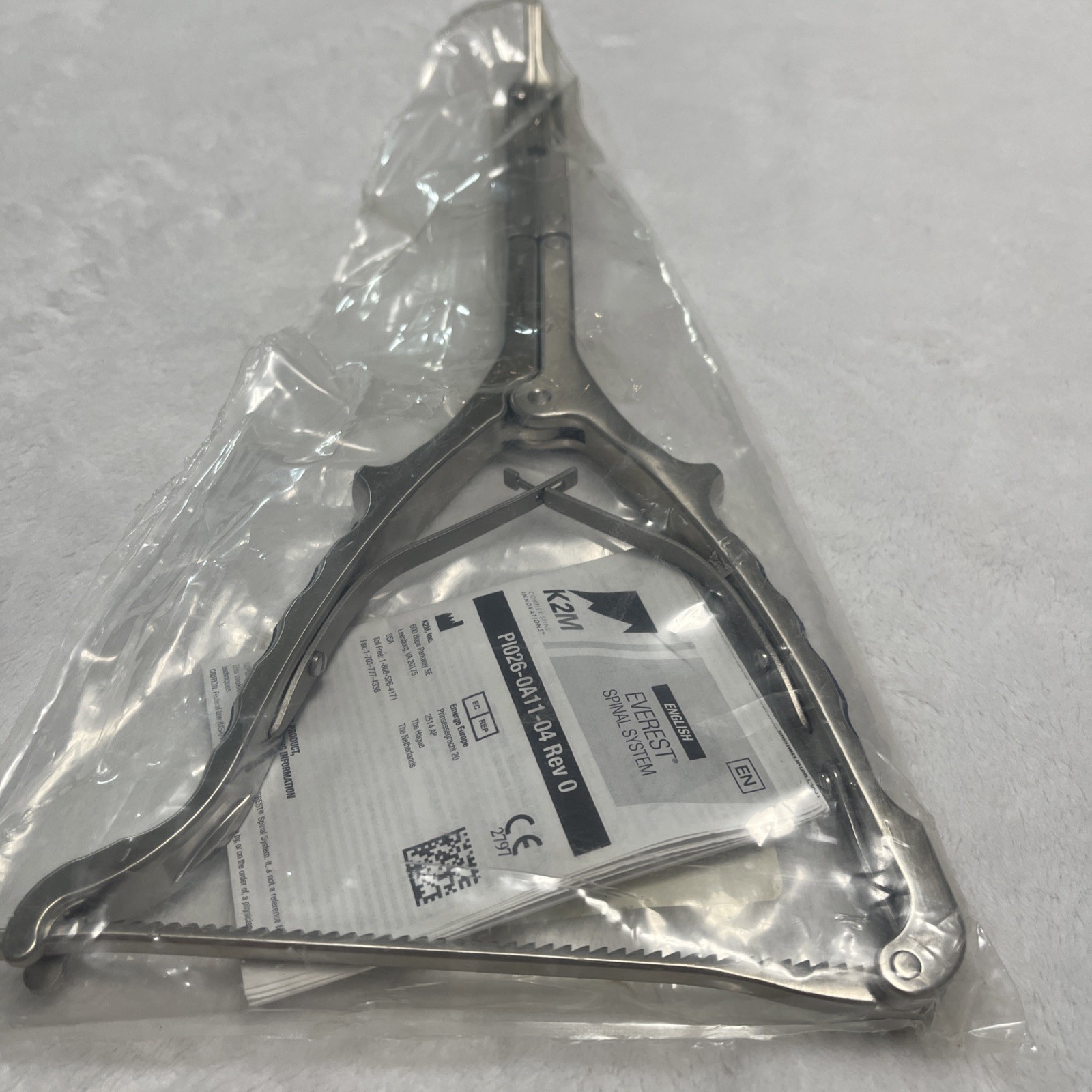 K2M Everest Spinal System Parallel Distractor Orthopedic Instruments