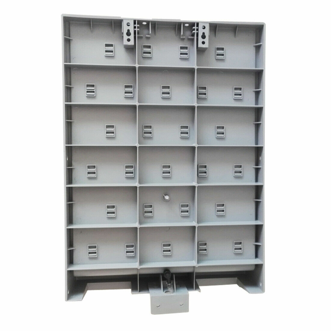 2PCs Lab Supply Wall Desk Drying Rack 27 Pegs Cleaning Equipment Grey PP Durable