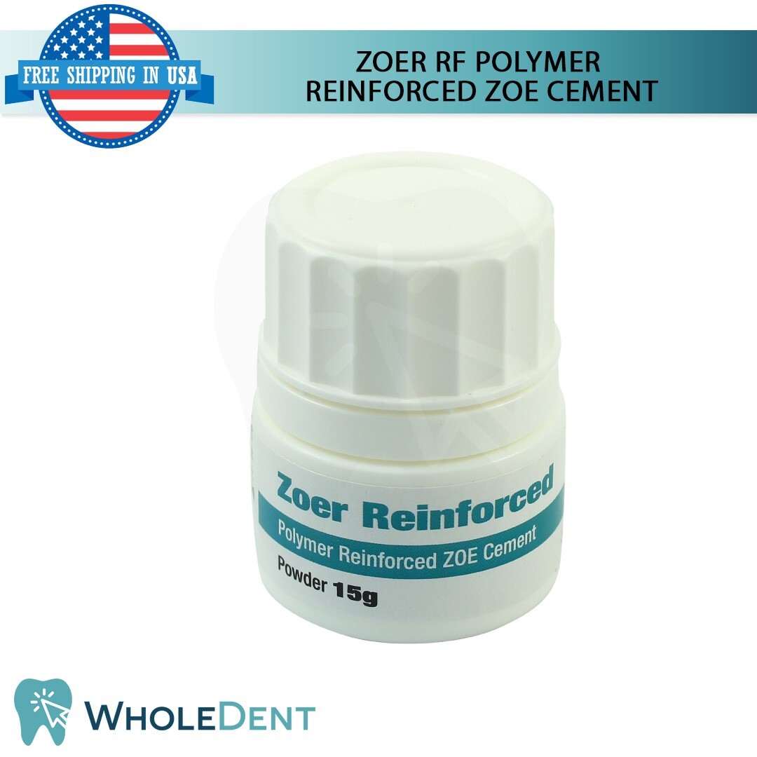 Zoer RF Polymer Reinforced ZOE Cement Restorative Material Dental Cavity Sealing