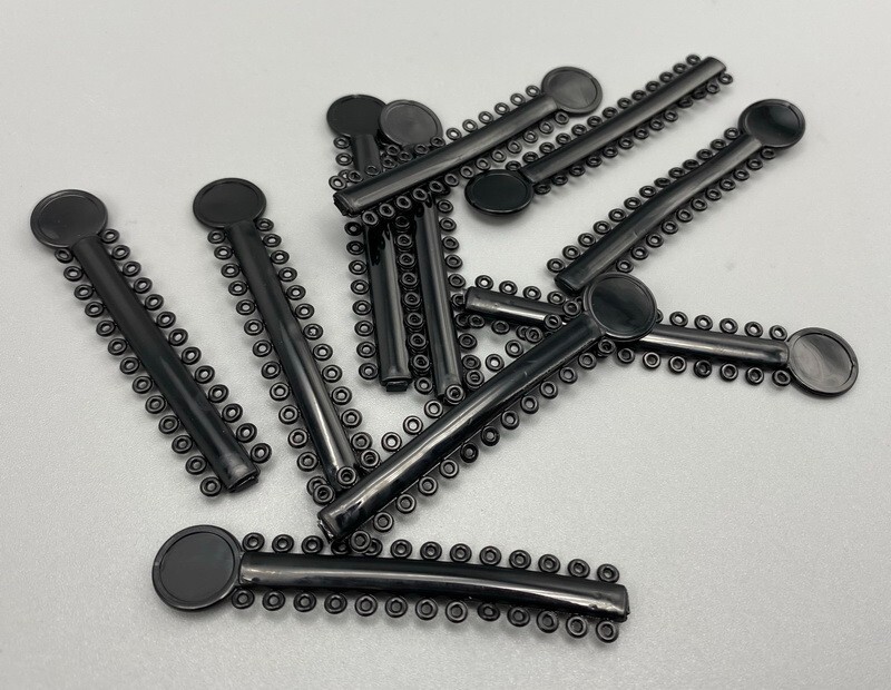 1040tie Dental Orthodontic Ligature Ties Braces Elastic Rubber Bands Mixed Color