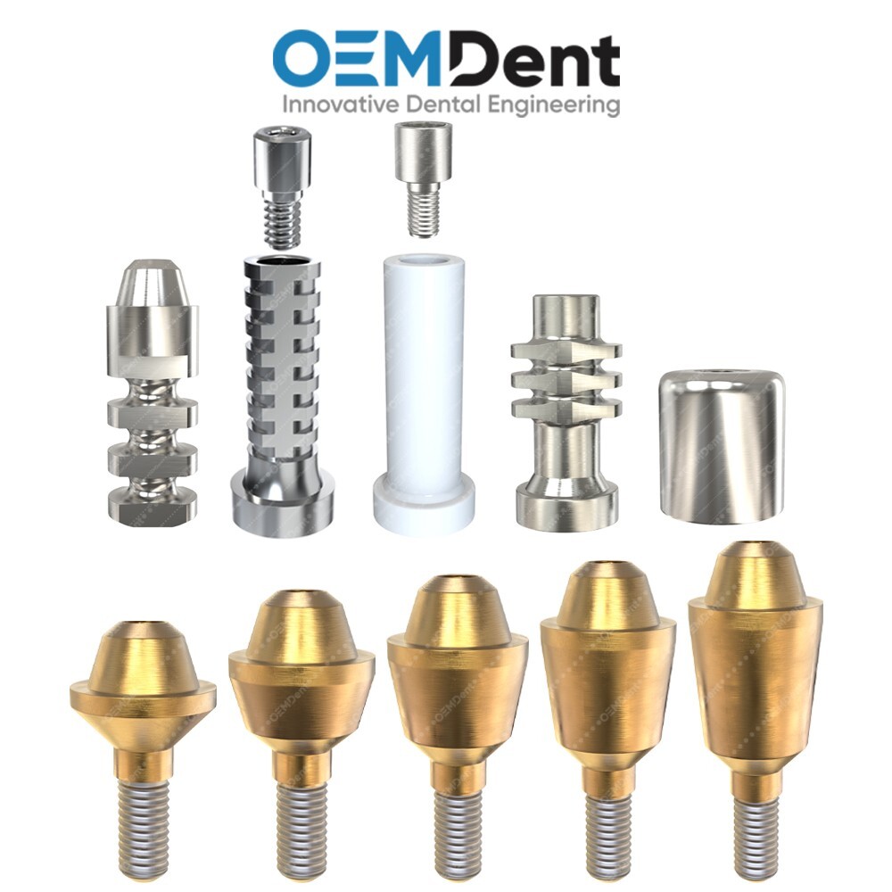 Dental Straight Multi Unit 1.6 Abutment Kit Alfa Gate® Compatible Int Hex