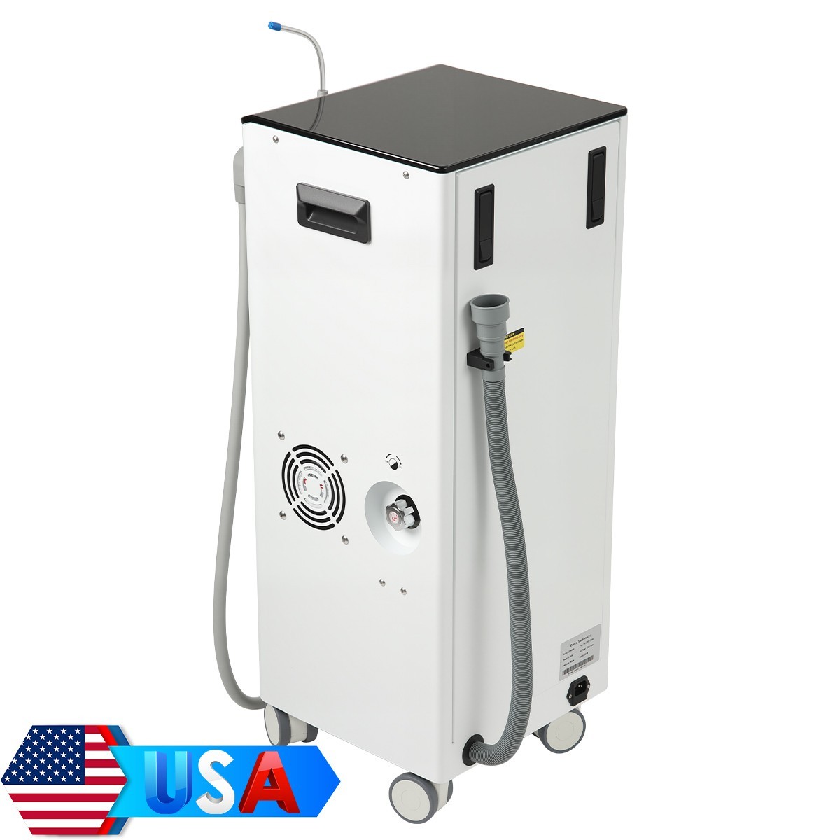 Dental Rolling Delivery Unit System Air Compressor Cart/ Portable Suction System