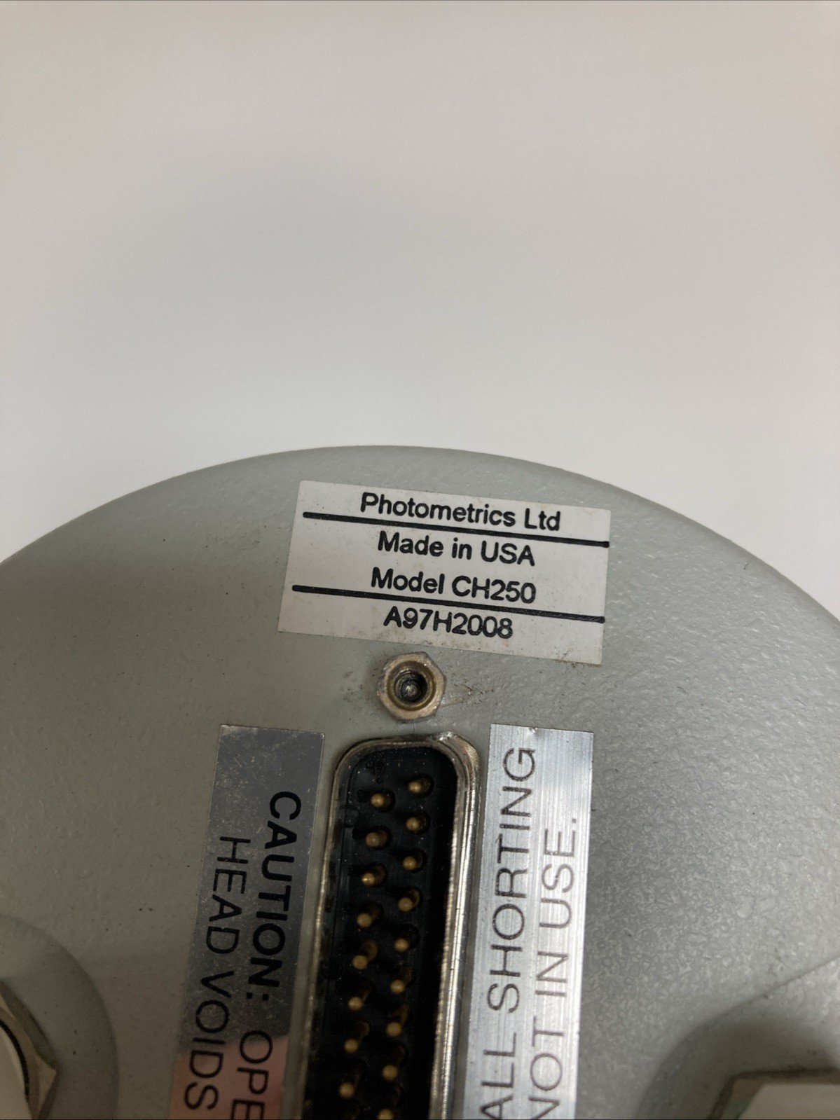Photometrics CH250 CCD Camera Good Condition, used | U.S.A. SELLER