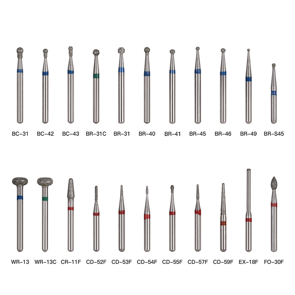 Dental Diamond Burs Drills FG/ Composite/Polishing Bur For High Speed Handpiece