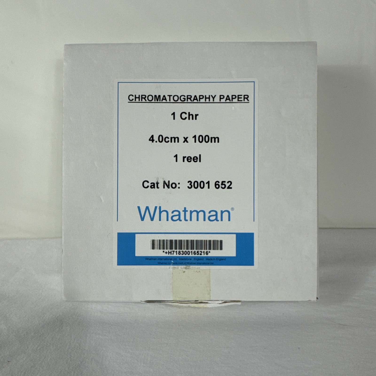 Whatman Grade 1 Chr cellulose chromatography paper roll 4 cm x 100 m
