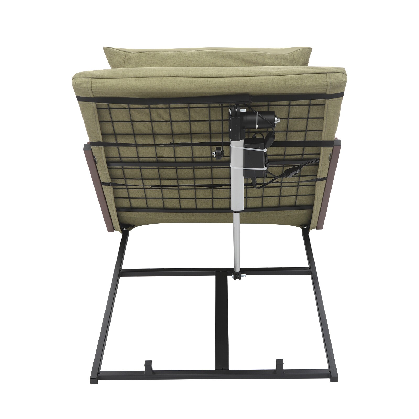 Electric Adjustable Bed Backrest 2°–80° Remote US Plug Green For Elderly