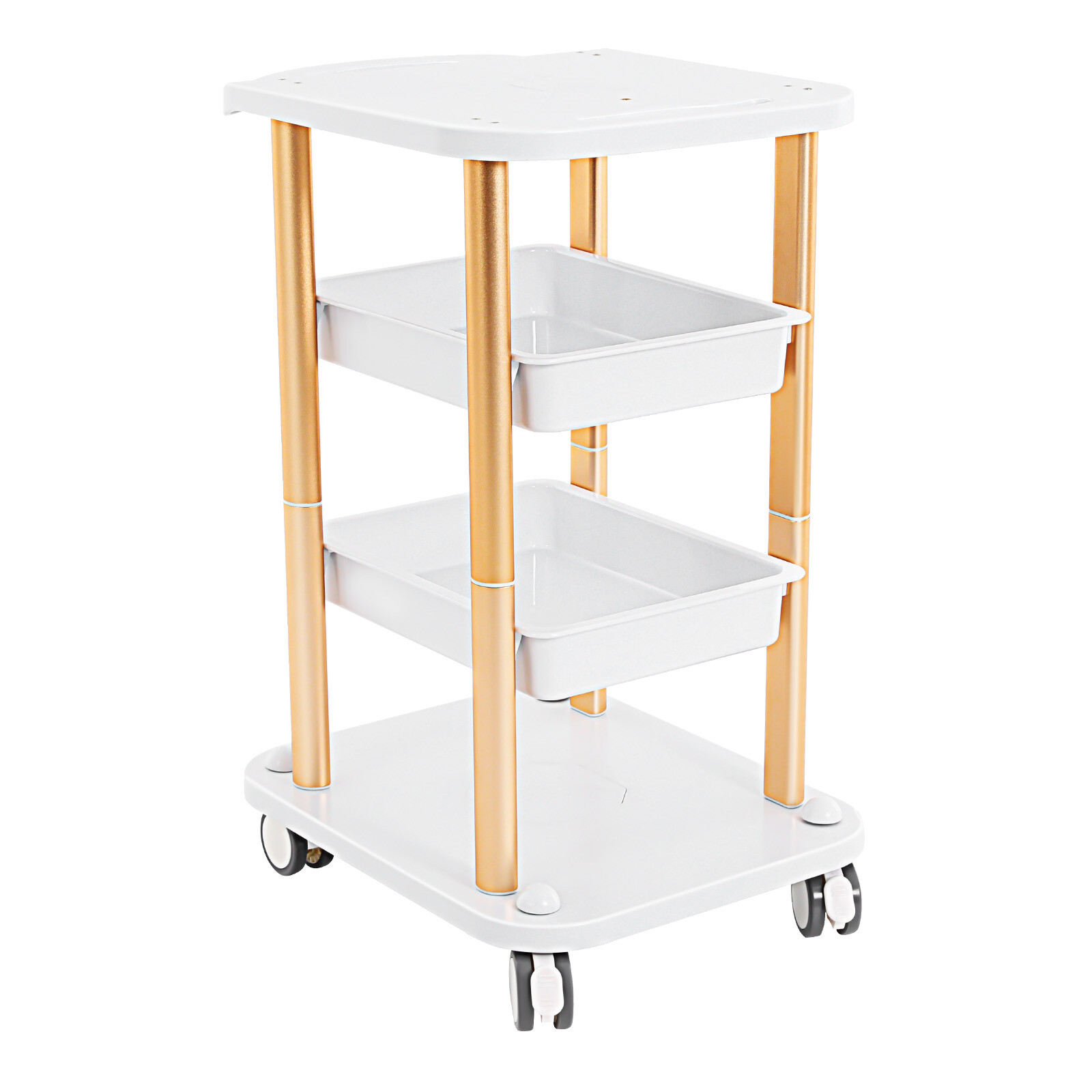 Instrument Rolling Cart For Cavitation Beauty Machine Salon SPA Trolley Stand US