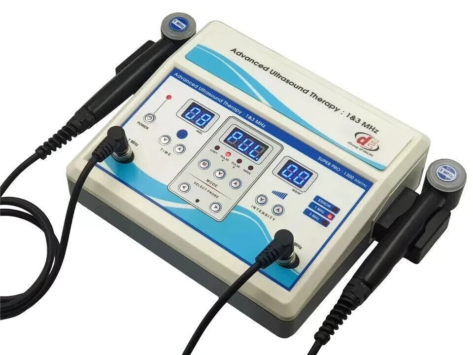 3 & 1 Mhz Device Super 1300 Pro Digital Ultrasound Therapy Machine __