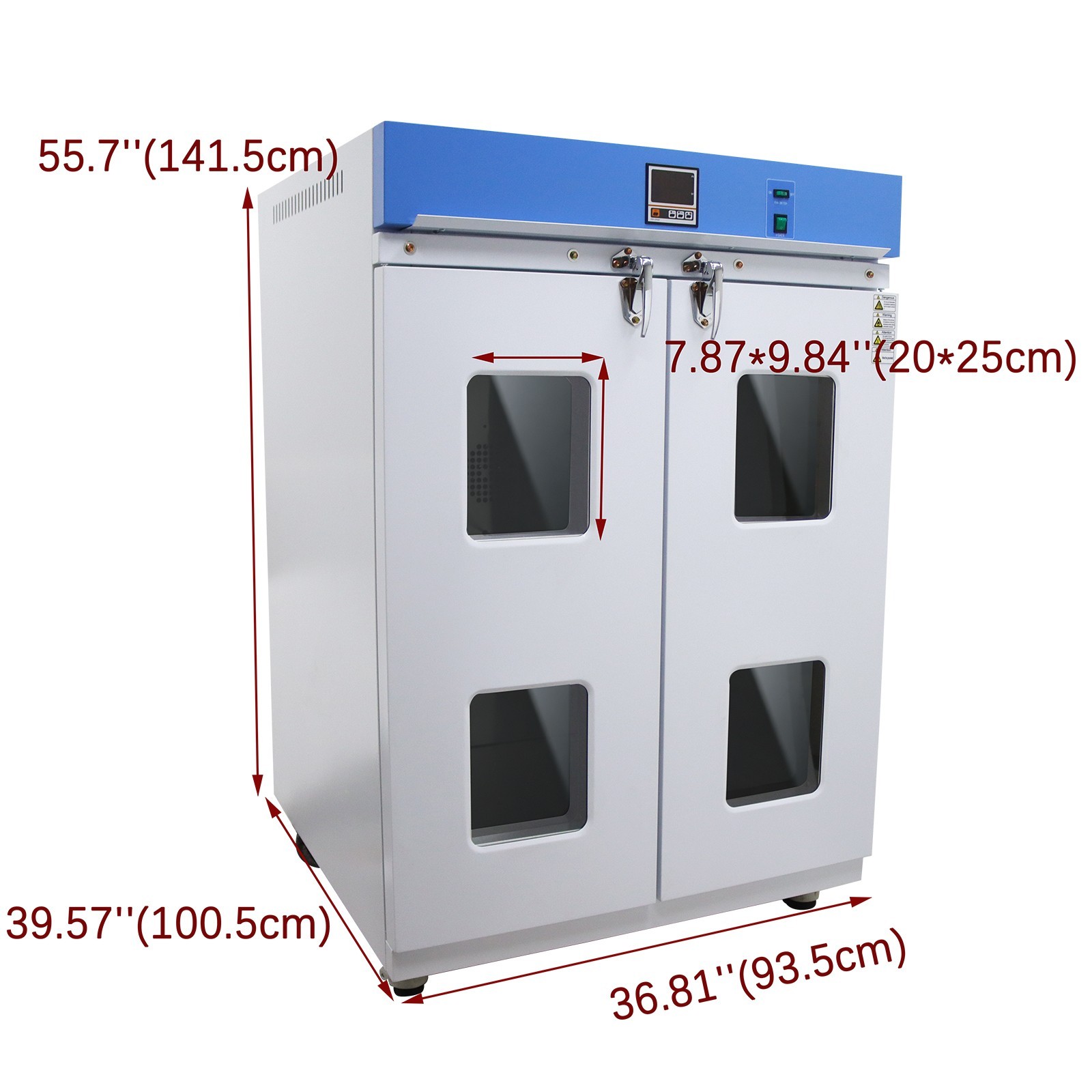 640L Lab Electrothermal Incubator Stainless Steel Inner Container 110V 60Hz 3KW