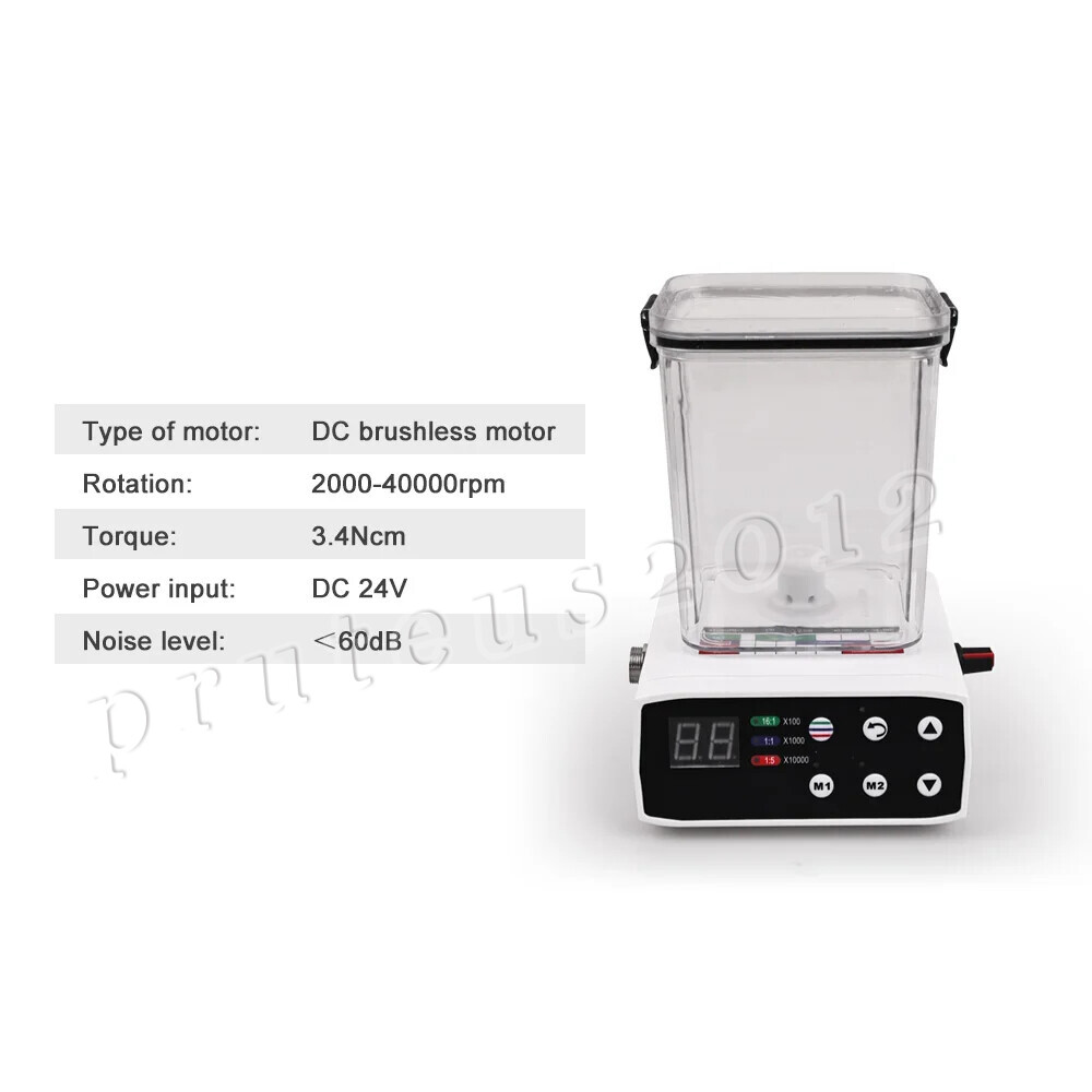 Dental LED DC Brushless Electric Motor/1:1/1:5 Fiber Optic Handpiece
