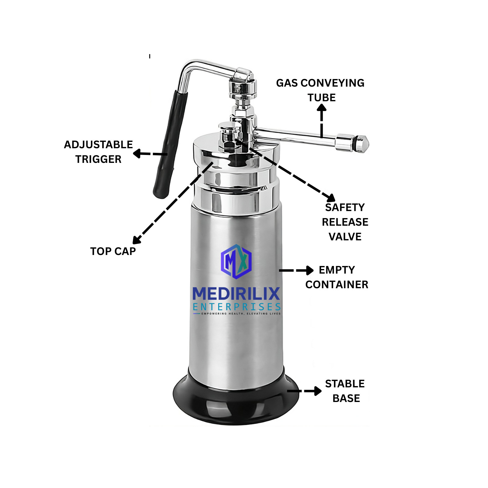 Trusted Safe Mini Cryo can Liquid Nitrogen Sprayer Dermatologist Choice 350ML US