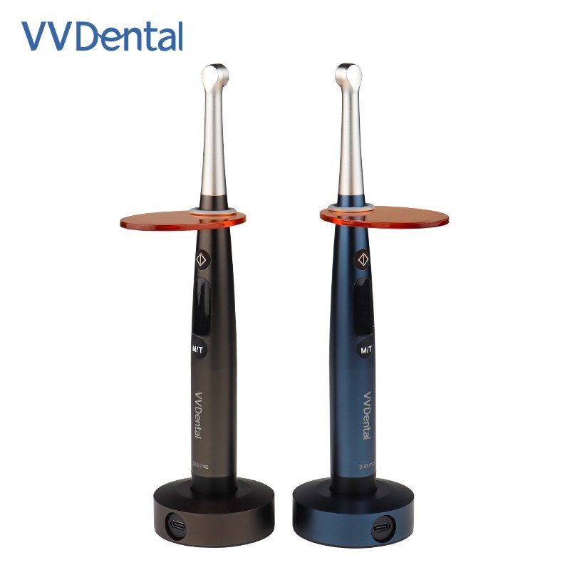 Dental Wireless Cordless LED Curing Light 1 Second Resin Cure Lamp 7 Mode 3100mw