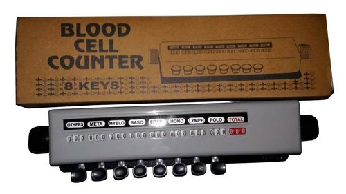 BLOOD CELL COUNTER csw manual 8 keys.Made in India.