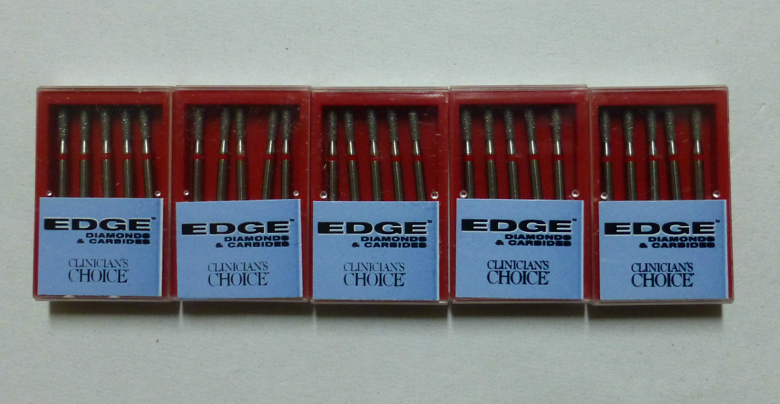 Lot X 25 Dental FG Diamond burs Clinicians Choice Germany made