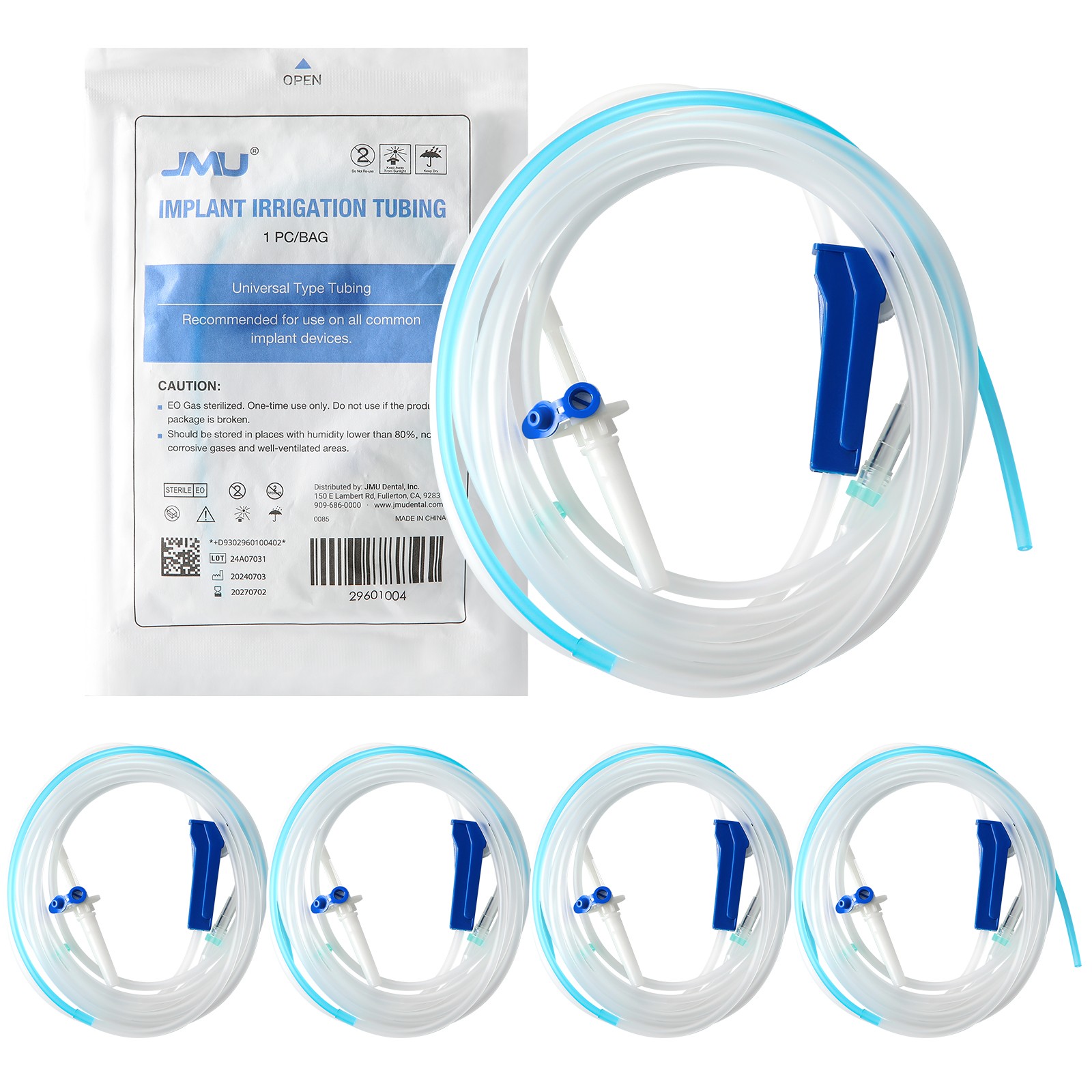Dental Implant Irrigation Tube Tubing Fit for WH/NSK/Woodpecker Surgery Motors